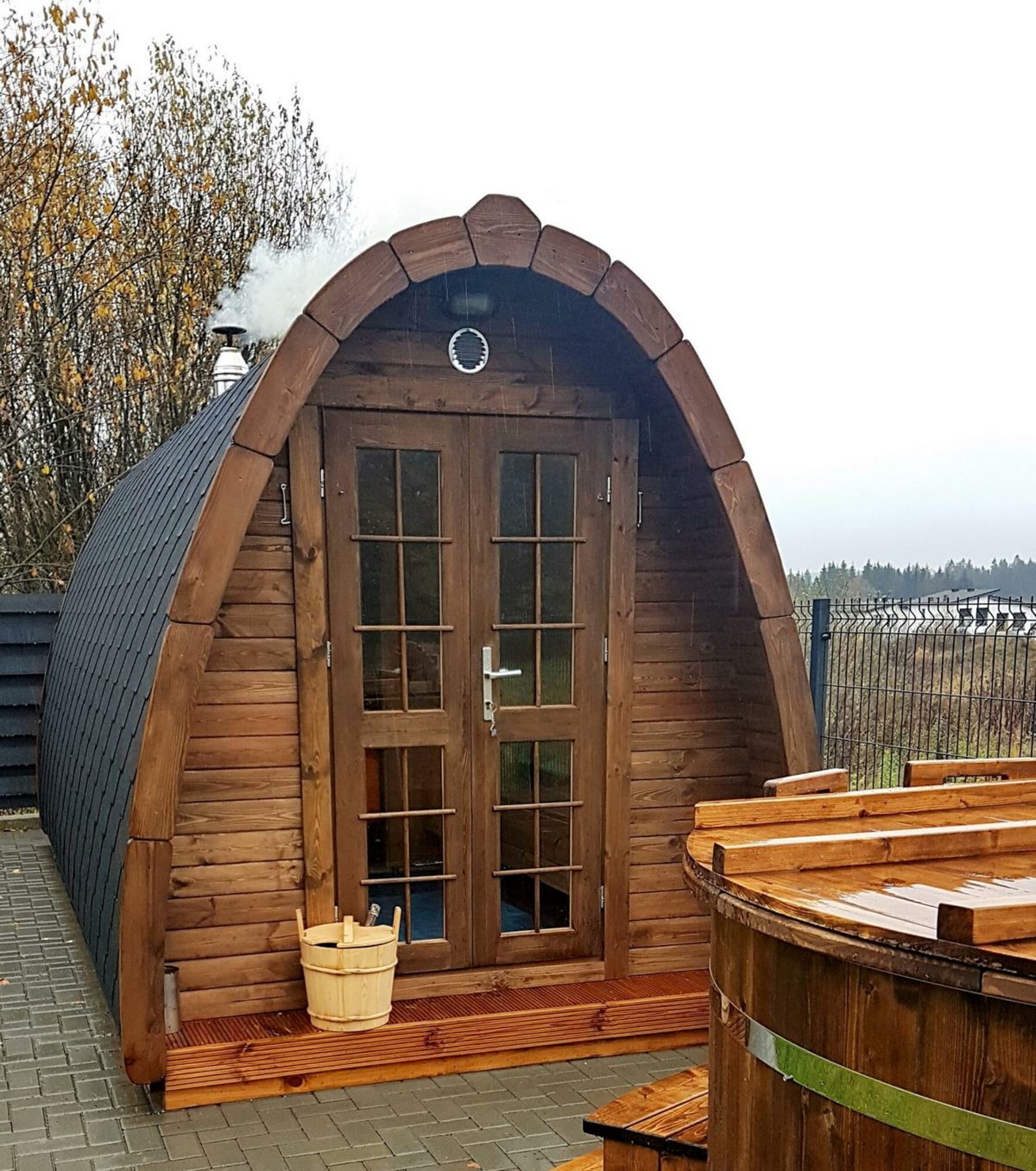 Sauna Gartensauna Saunas Finnische Holz Außensauna Ofen Saunahaus Sauna Gartensauna Saunas Finnische Holz Außensauna Ofen Saunahaus von JV Möbel