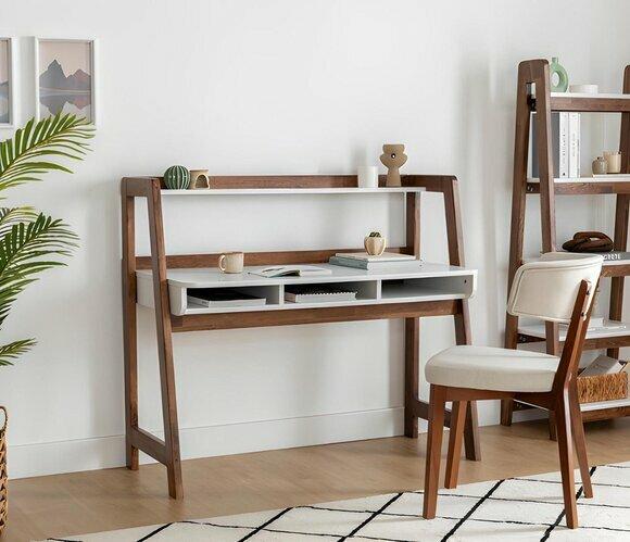 Schicker Arbeitszimmer Tisch Designer Computertische Robuste Holz Möbel von JV Moebel