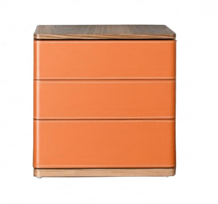 SchlafZimmer Nachttisch Design Neu Material Holz Luxus orange SchlafZimmer Nachttisch Design Neu Material Holz Luxus orange von JV Möbel