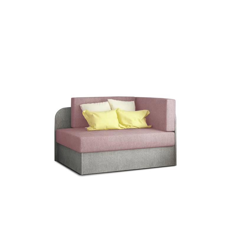 Schlafsofa Rosa Couch Ecksofa Polstersofa Schlaffunktion Bettkasten Sofort von JV Möbel