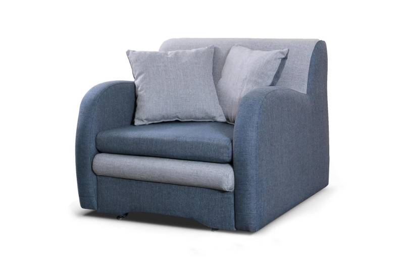 Schlafsofa Sessel Club Polster Sitzer Fernseh Gast Bett Couch Sofa Relax Textil von JV Möbel