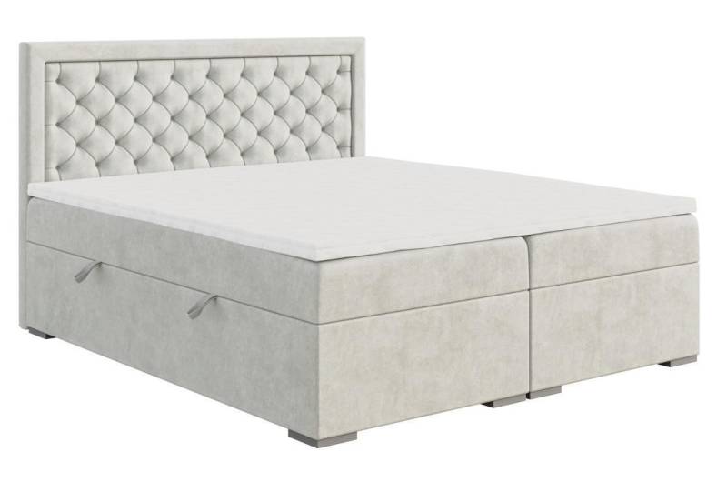 Schlafzimmer Bett Luxus Möbel Stil Modern Boxspringbett Design Doppelbett von JV Möbel