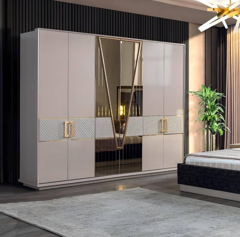 Schlafzimmer Kleiderschrank Moderne Möbel luxus Neu Einrichtung Design von JV Möbel