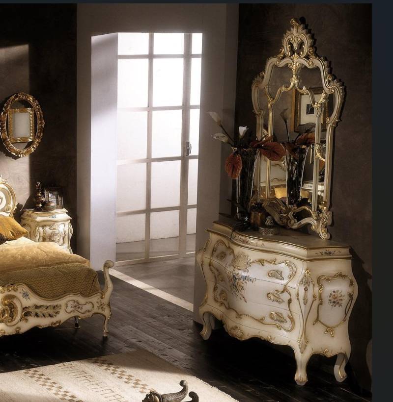 Schlafzimmer Möbel Schminktisch Frisiertisch Tische Kommoden Sideboard Kommode von JV Möbel