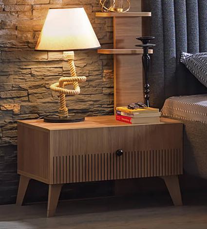 Schlafzimmer Nachttisch Braun Nacht Konsole Designer Holzmöbel Einrichtung Schlafzimmer Nachttisch Braun Nacht Konsole Designer Holzmöbel Einrichtung von JV Möbel