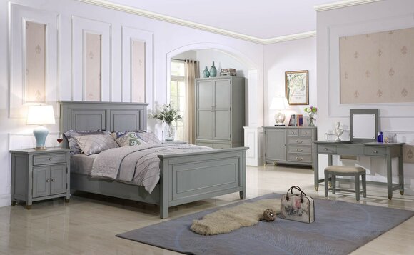 Schlafzimmer Nachttische 3 Stück Set Design Luxus Bett Holz Doppelbett neue Möbel von JV Möbelм