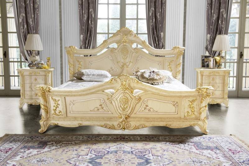 Schlafzimmer Set Design Art déco Luxus Betten Möbel Neu Bett Nachttisch 3 tlg. Schlafzimmer Set Design Art déco Luxus Betten Möbel Neu Bett Nachttisch 3 tlg. von JV Möbel