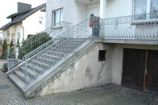 Schmiedeeisen Zaun Geländer Balkon Fall Schutz Treppen Balkone Handarbeit M130 von JV Möbel