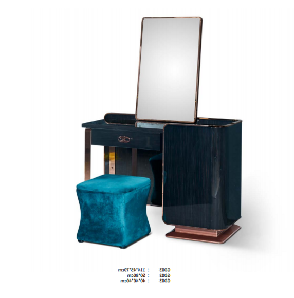 Schminktisch Holz Schwarz Konsolen Modern Design Möbel Luxus von JV Moebel