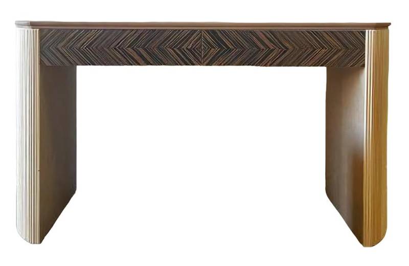 Schminktisch Schlafzimmer Modern Stil Design Holz Italienische Braun von JV Möbel