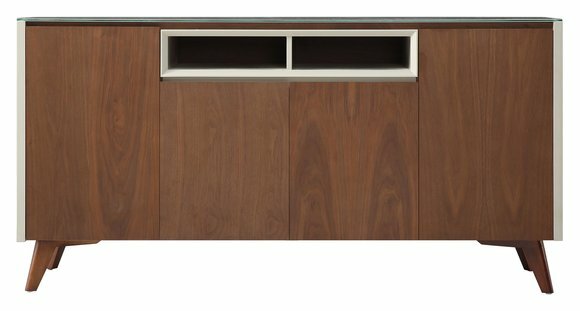 Schrank Vitrine Moderner Schrank Buffet Bar Anrichte Design Kommode Holz von JV Möbel