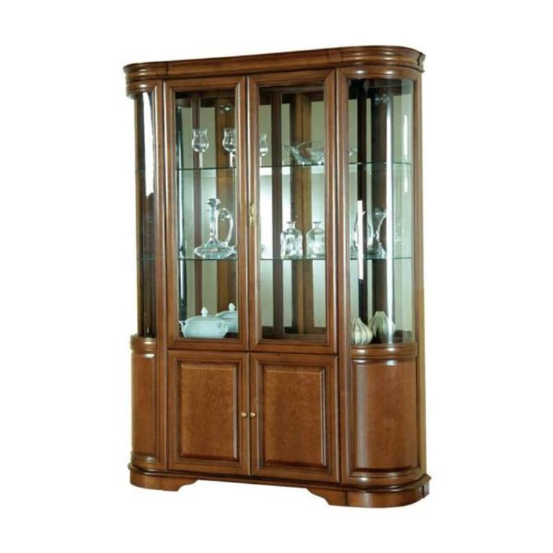 Schrankvitrine Vitrine Glasschrank Glasvitrine Regalvitrine Glasschrank von JV Möbel