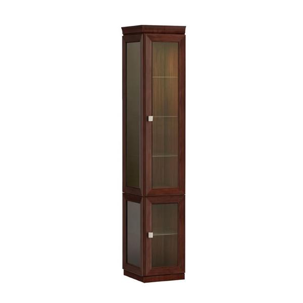 Schrankvitrine Vitrine Regalvitrine Vitrinenschrank Glasschrank Glasvitrine von JV Möbel