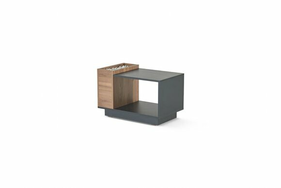Schwarz-Brauner Arbeitszimmer Couchtisch Designer Ablagetisch Holz Möbel von JV Moebel