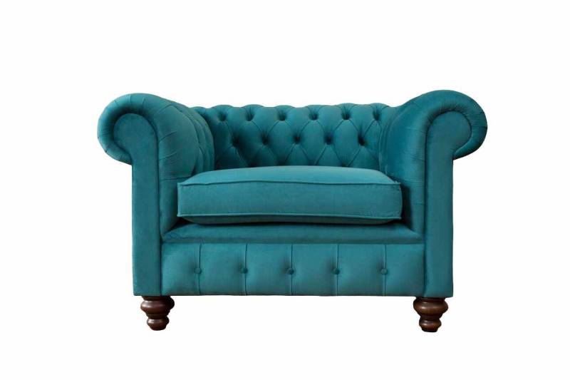 Sessel 1 Sitzer Chesterfield Polster Sofas Design Luxus Couch Sofa Neu von JV Möbel