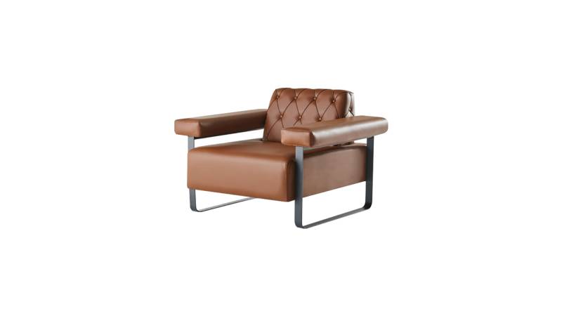 Sessel Braun 1-Sitzer Chesterfield Design Modern Orignal Vielseitig von JV Möbel