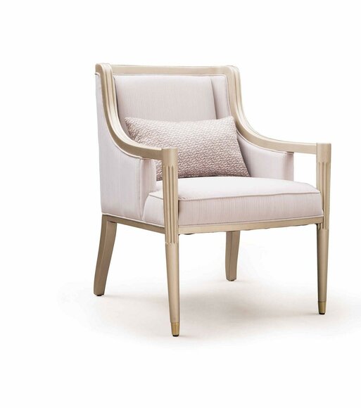 Sessel Club Lounge Designer Lehn Stuhl Polster Sofa 1 Sitzer Holz mit Textil Neu Sessel Club Lounge Designer Lehn Stuhl Polster Sofa 1 Sitzer Holz mit Textil Neu von JV Möbel