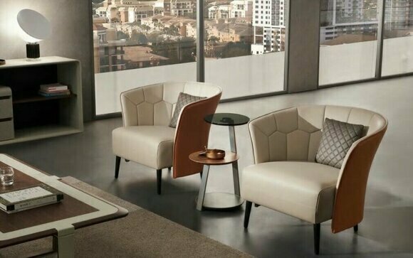 Sessel Club Lounge Designer Stuhl Polster Sofa 1 Sitzer Relax Fernseh von JV Möbel
