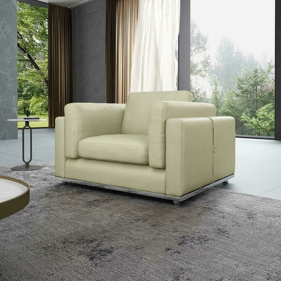 Sessel Clubsessel Loungesessel Cocktailsessel Relax Polster Club Leder Sofas Neu von JV Möbel