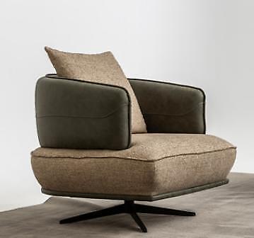 Sessel Design Couch Sofa Relax Textil Lounge Luxus Fernseh Club Polster Sitzer von JV Möbel