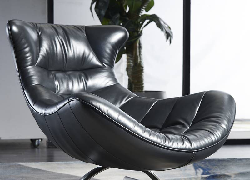 Sessel Design Couch Sofa Sitzer Leder Lounge Club Polster Luxus Ohren Sitz Relax von JV Möbel