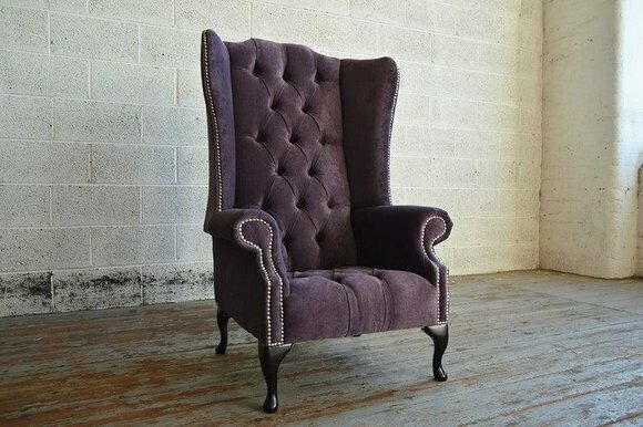 Sessel Fernsehsessel Couch Ohrensessel Chesterfield Designer Möbel von JV Möbel