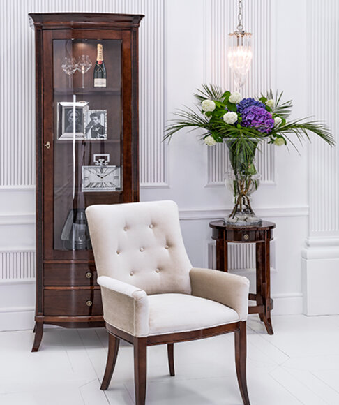 Sessel Fernsehsessel Relaxsessel Chesterfield Stuhl Stühle Holz von JV Möbel