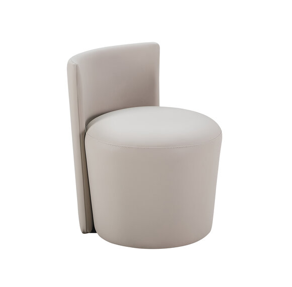 Sessel Leder Fußhocker Hocker Luxus Modern Design Möbel Beige Wohnzimmer Leder Sessel Leder Fußhocker Hocker Luxus Modern Design Möbel Beige Wohnzimmer Leder von JV Möbel