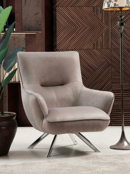 Sessel Ohrensessel Luxus 1 Sitzer Einsitzer Polster Sitz Designer Sitz Modern von JV Möbel