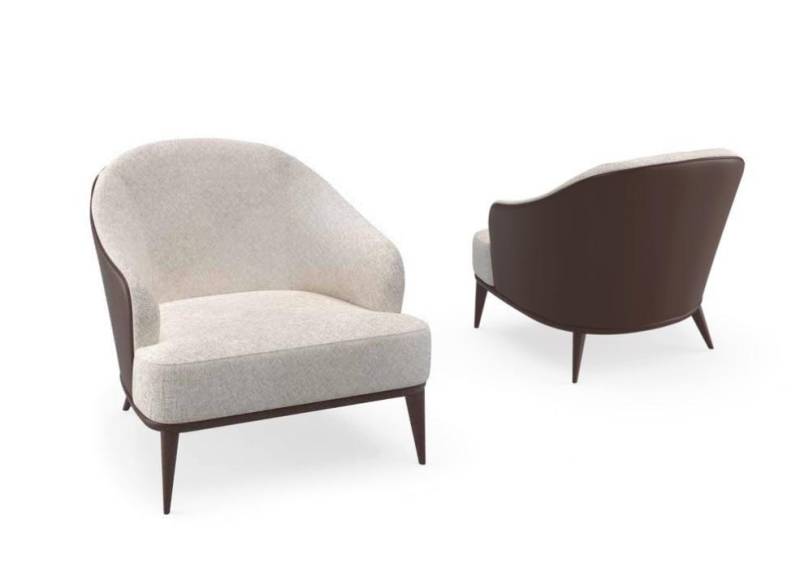 Sessel Sitz Modern Design Wohnzimmer braun Stil Luxus Fernsehsessel von JV Möbel