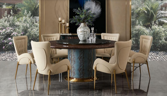 Sessel Stuhl 1x Esszimmer Lounge Sitz Polsterstuhl Luxus Leder Fernseh von JV Möbel