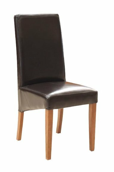 Sessel Stuhl Design Holz Moderne Polster Stühle Gastro Esszimmer 100% Leder Neu von JV Möbel