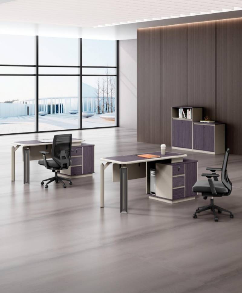 Set 2x Schreibtische 2x Kommoden Tisch Büro Möbel Einrichtung Tische Callcenter Set 2x Schreibtische 2x Kommoden Tisch Büro Möbel Einrichtung Tische Callcenter von JV Möbel