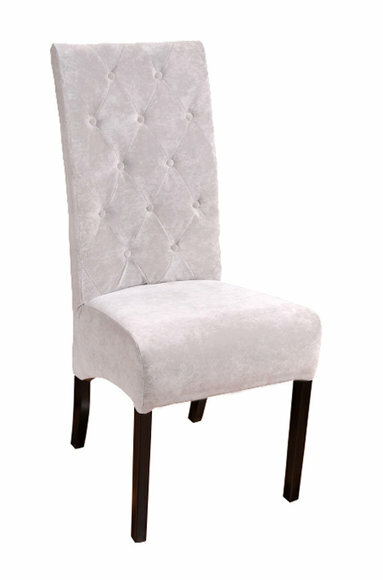 Set 8x Chesterfield Designer Massivholz Stuhl Esszimmerstuhl Designer Polster von JV Möbel