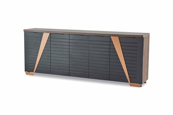 Sideboard Aktenschrank Rechteck Form Schwarz Einfarbig Modern Design Sideboard Aktenschrank Rechteck Form Schwarz Einfarbig Modern Design von JV Moebel