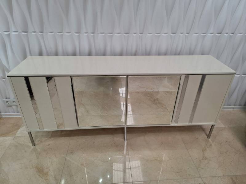 Sideboard Anrichte Luxus Designer Holz Regal Weiß Möbel Kommode Sofort von JV Möbel