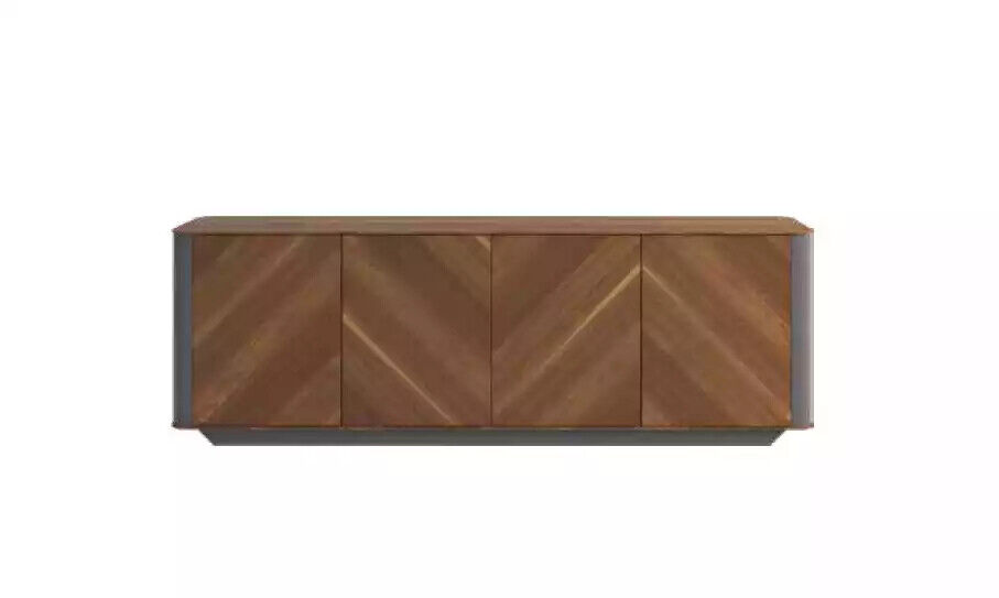 Sideboard Büro kommode Design Möbel Schrank Lowboard Neu Büro Braun von JV Möbel