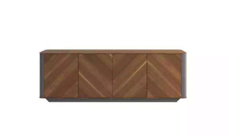 Sideboard Büro kommode Design Möbel Schrank Lowboard Neu Büro Braun von JV Möbel