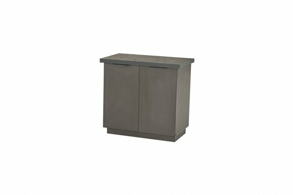 Sideboard Modern Design Stil Arbeitszimmer Grau Einfarbig Aktenschrank von JV Moebel