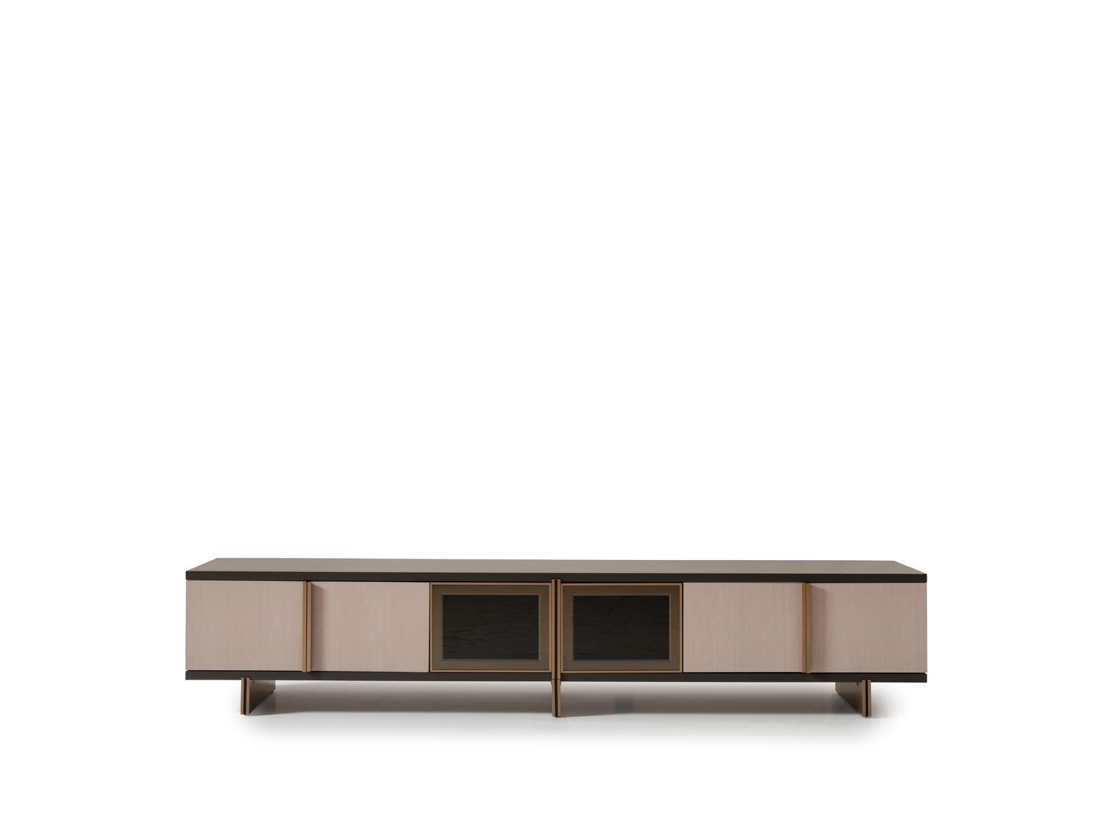 Sideboard RTV Lowboard TV Ständer Holz Braun Wohnzimmer Tisch Design Sideboard RTV Lowboard TV Ständer Holz Braun Wohnzimmer Tisch Design von JV Möbel