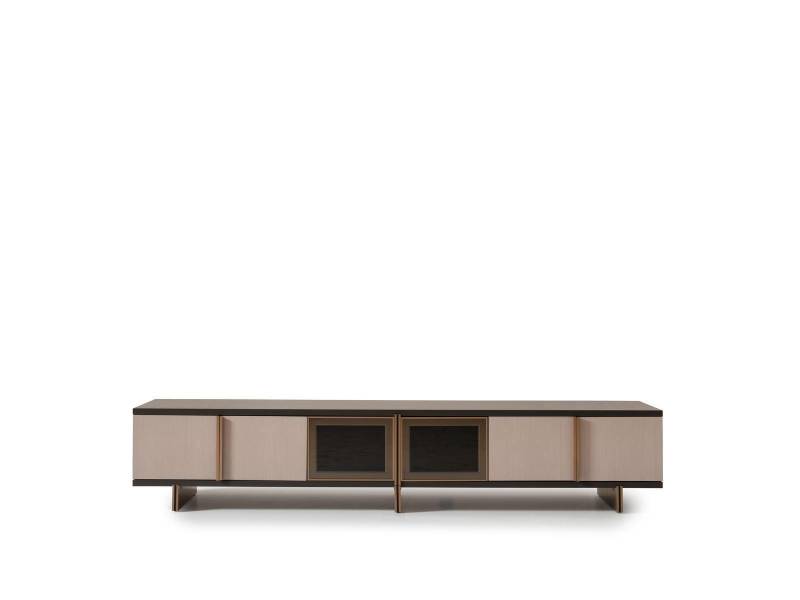 Sideboard RTV Lowboard TV Ständer Holz Braun Wohnzimmer Tisch Design von JV Möbel