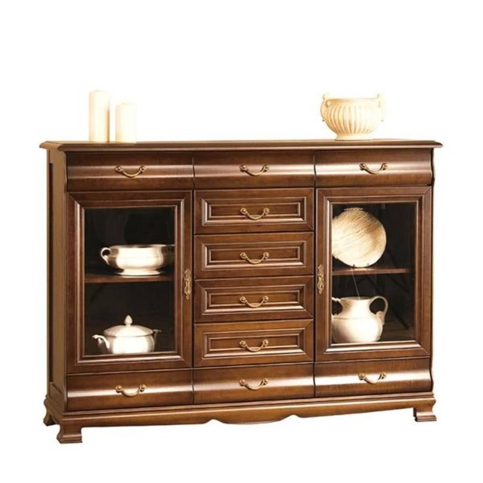 Sideboard Schrankbuffet Vorratsschrank Buffetschrank Servierkommode Anrichte Sideboard Schrankbuffet Vorratsschrank Buffetschrank Servierkommode Anrichte von JV Möbel