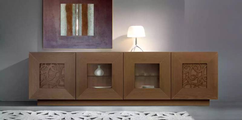 Sideboard Stil Modern Luxus Highboard Design Wohnzimmer neu von JV Möbel