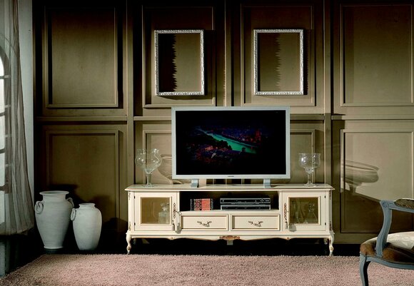 Sideboard tv Luxus Lowboard rtv Schrank Tisch Wohnzimmer Holz Möbel Barock Stil Neu Sideboard tv Luxus Lowboard rtv Schrank Tisch Wohnzimmer Holz Möbel Barock Stil Neu von JV Möbel