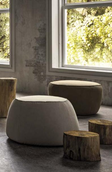 Sitzhocker Hocker Pouf Puff Sitzpouf Fußhocker Ottomane Samt 50x67m Textil neu von JV Möbel