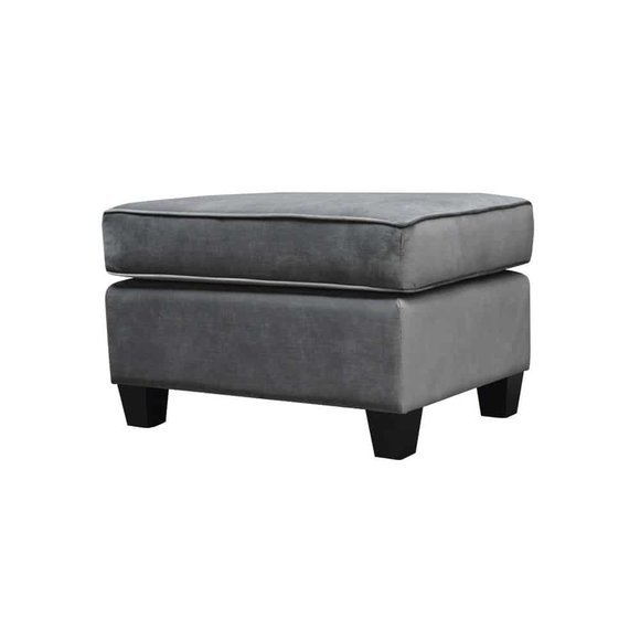 Sitzhocker Hocker Pouf Puff Sitzpouf Fußhocker Ottomane Samt 75x53m von JV Möbel
