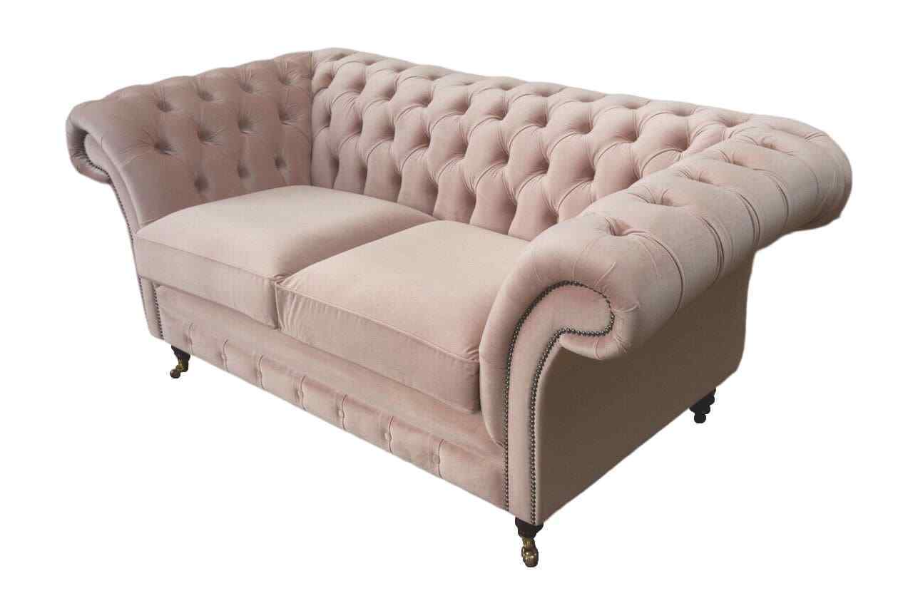 Sofa 2 Sitzer Couch Polster Chesterfield Wohnzimmer Design Textil Neu Sofa 2 Sitzer Couch Polster Chesterfield Wohnzimmer Design Textil Neu von JV Möbel