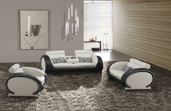 Sofa 2 Sitzer Design Sofas Polster Moderne Sitz Stoff Leder Zweisitzer Neu von JV Möbel