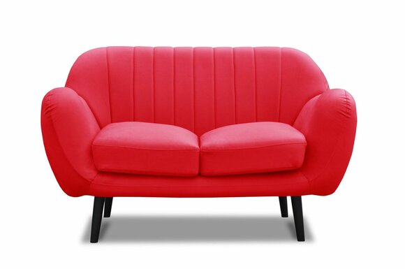 Sofa 2 Sitzer Design Sofas Polster Moderne Sitz Stoff Leder Zweisitzer Neu von JV Möbel