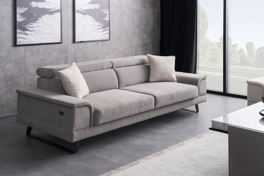 Sofa 3 Sitzer Sofa Dreier Couch Polstersofa Schlafsofa Schlaffunktion Sofa 3 Sitzer Sofa Dreier Couch Polstersofa Schlafsofa Schlaffunktion von JV Möbel